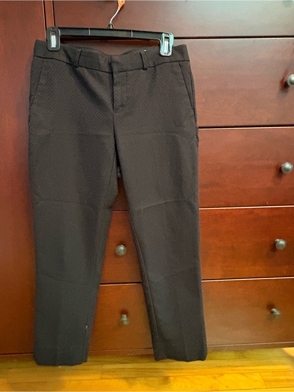 Banana Republic Black Cropped Ankle Pants